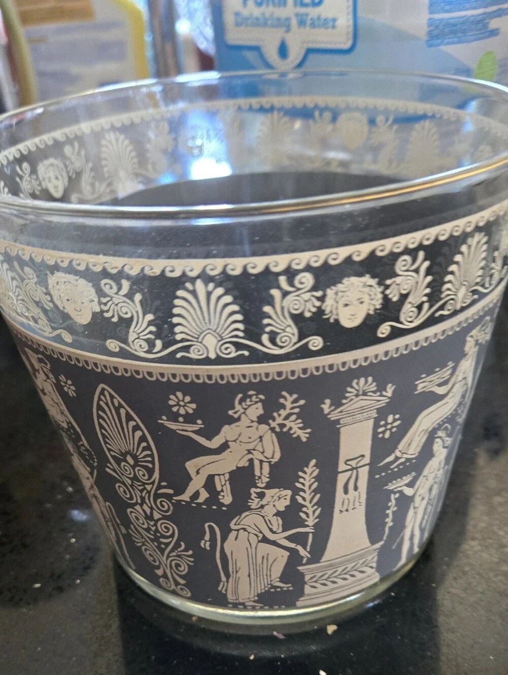 Jeanette Glass ice bucket